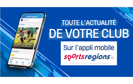 Téléchargez l’application mobile Sportsregions